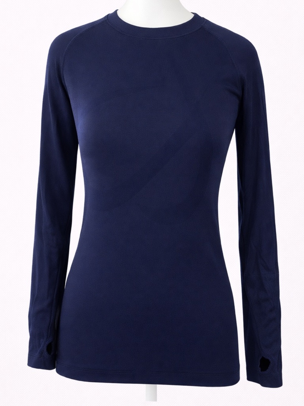 CRZ Ypga Dark Royal Blue Athletic Long Sleeve Shirt Size Small